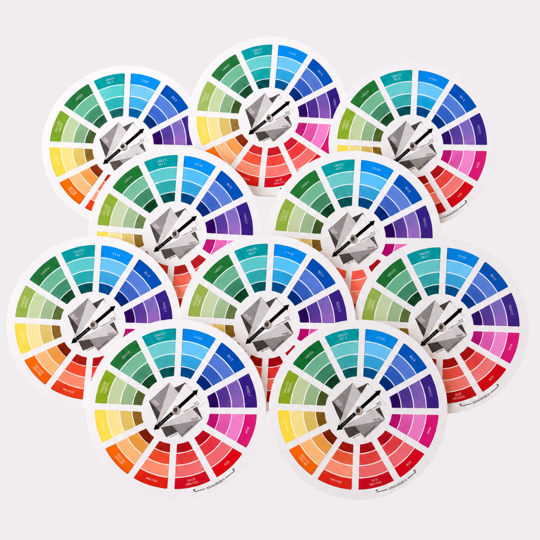 Professional Color Wheel Kit — 10 Rotating Colour Wheels
