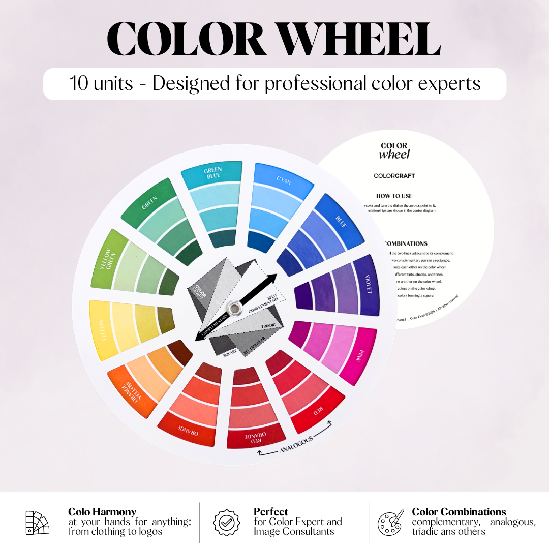 Professional Color Wheel Kit — 10 Rotating Colour Wheels