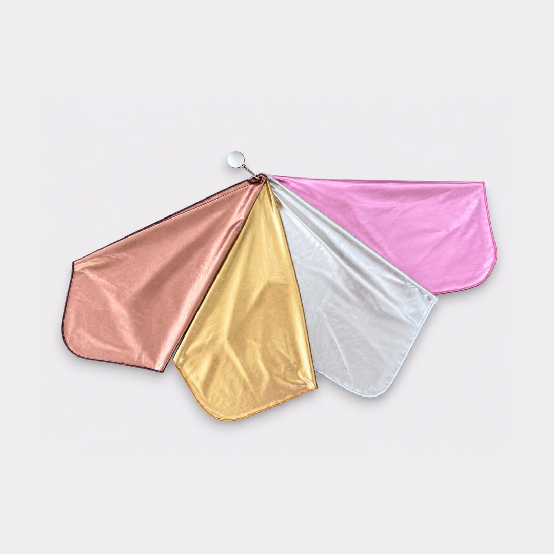 Metallic Drapes Set