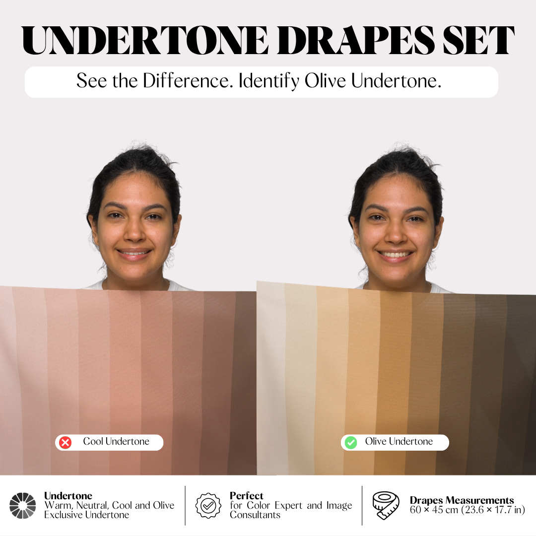 Color Analysis Drapes — Skin Undertone, 4 Tones