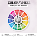 Professional color wheel for personal color analysis