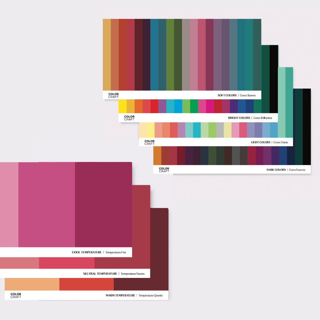 Color Analysis Drapes — Color Dimensions, 7 Pieces