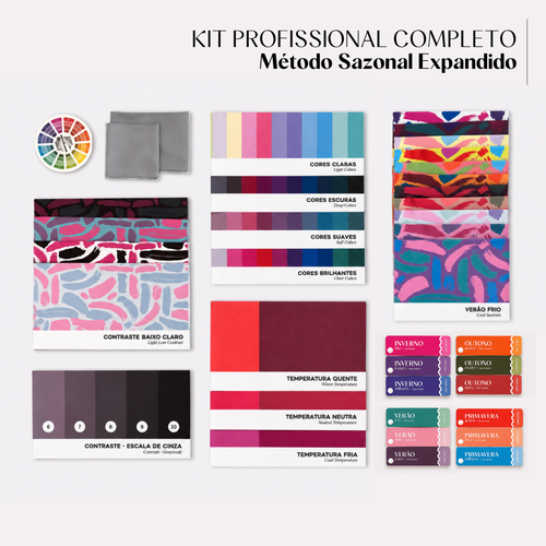 Color Analysis Materials - Full Drapes Set